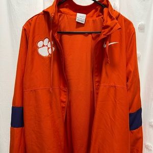 Clemson Nike XL track suit (orange)